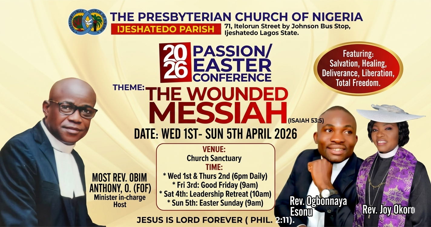 PASSION/ EASTER CONFERENCE